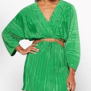 Good American Emerald Green Dress